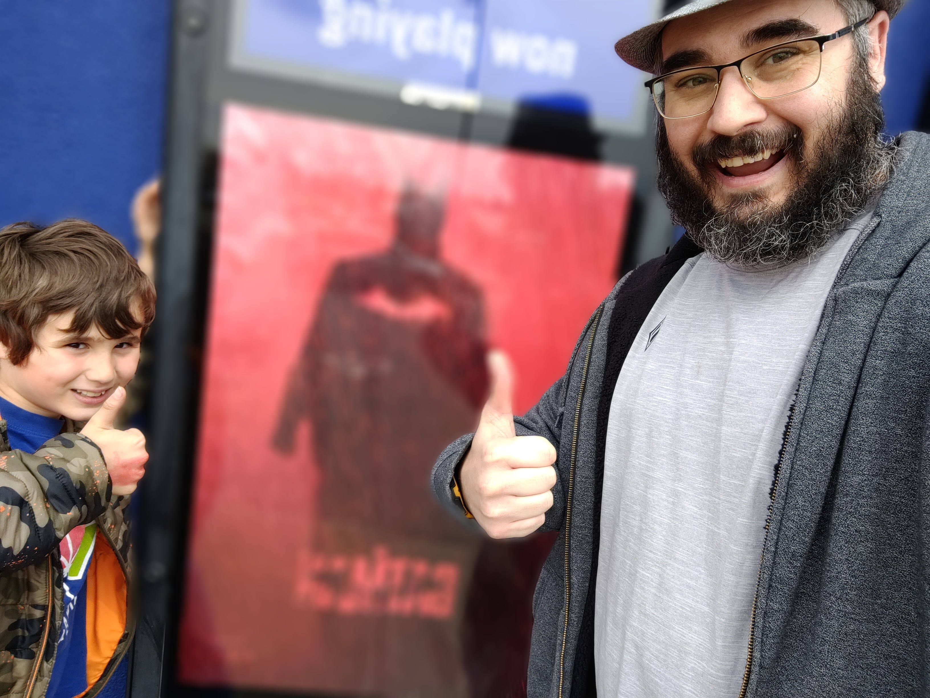Father and Son and the Batman poster